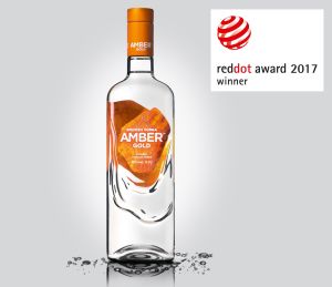 Amber Gold vodka award