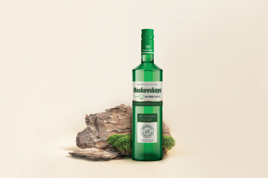 Moskovskaya Vodka Green Limited Edition 